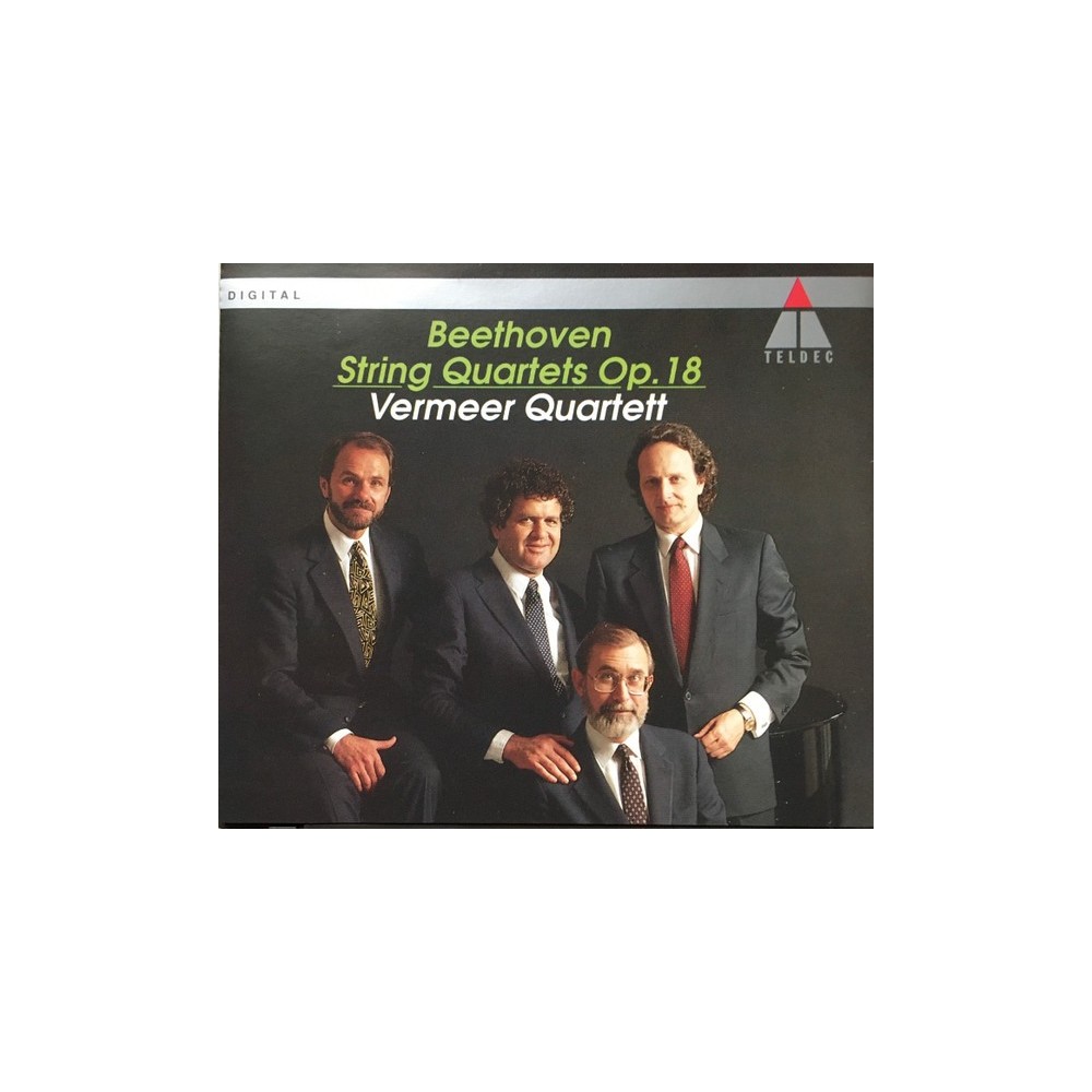 BEETHOVEN - Vermeer Quartet - Six quatuors à cordes op.18..